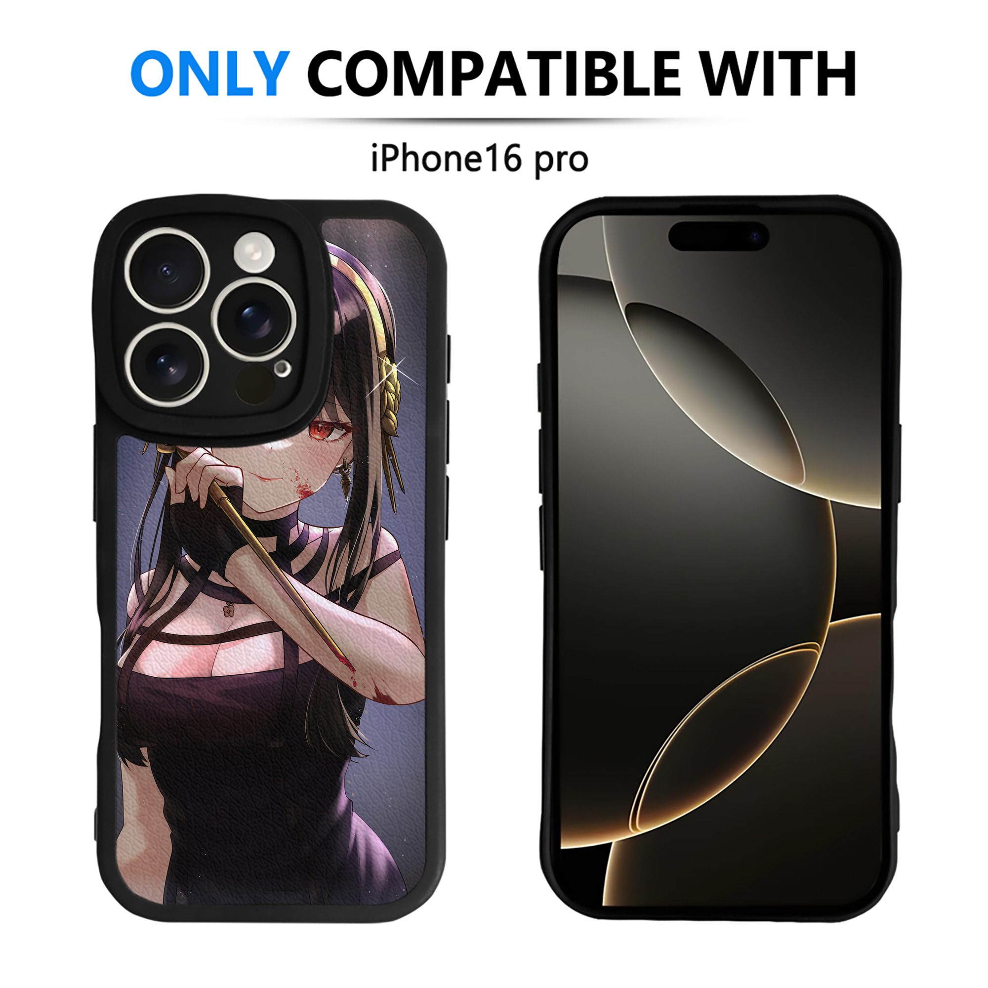（画像用） SPY×FAMILY间谍家家酒 【iPhone 16シリーズ対応】シリコンスマホケース（レザー調） 材質：シリコン